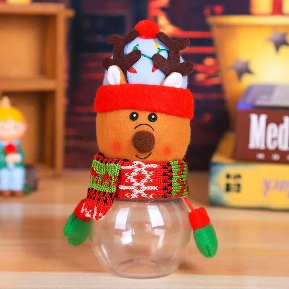 ‎421A - ELK CHRISTMAS CANDY JAR